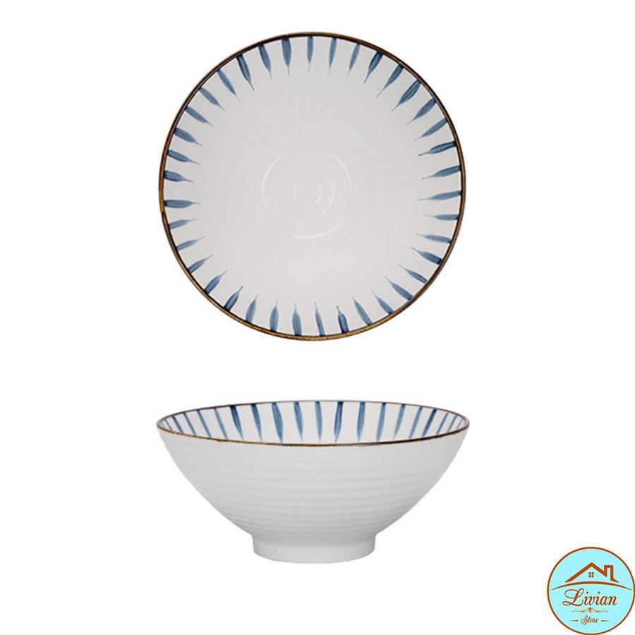 Bát tô, tô sứ ăn mì nhiều họa tiết dung tích 900ml phong cách Nhật Bản - HÀNG CÓ SẴN