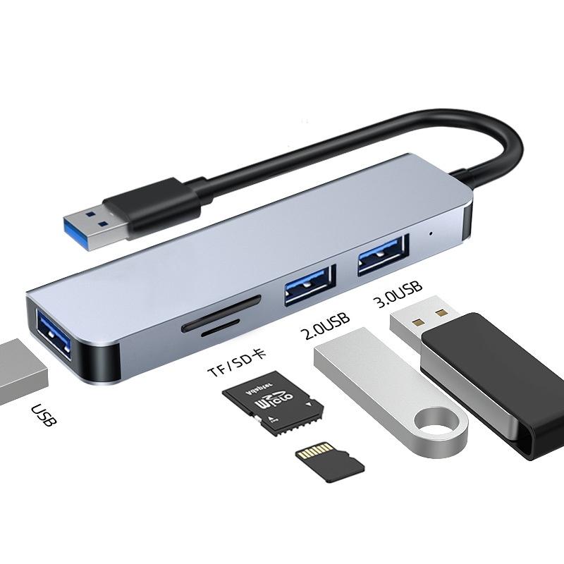 Bộ Chia USB - Hub USB to USB/ SD/ 3.0 - 5 in 1