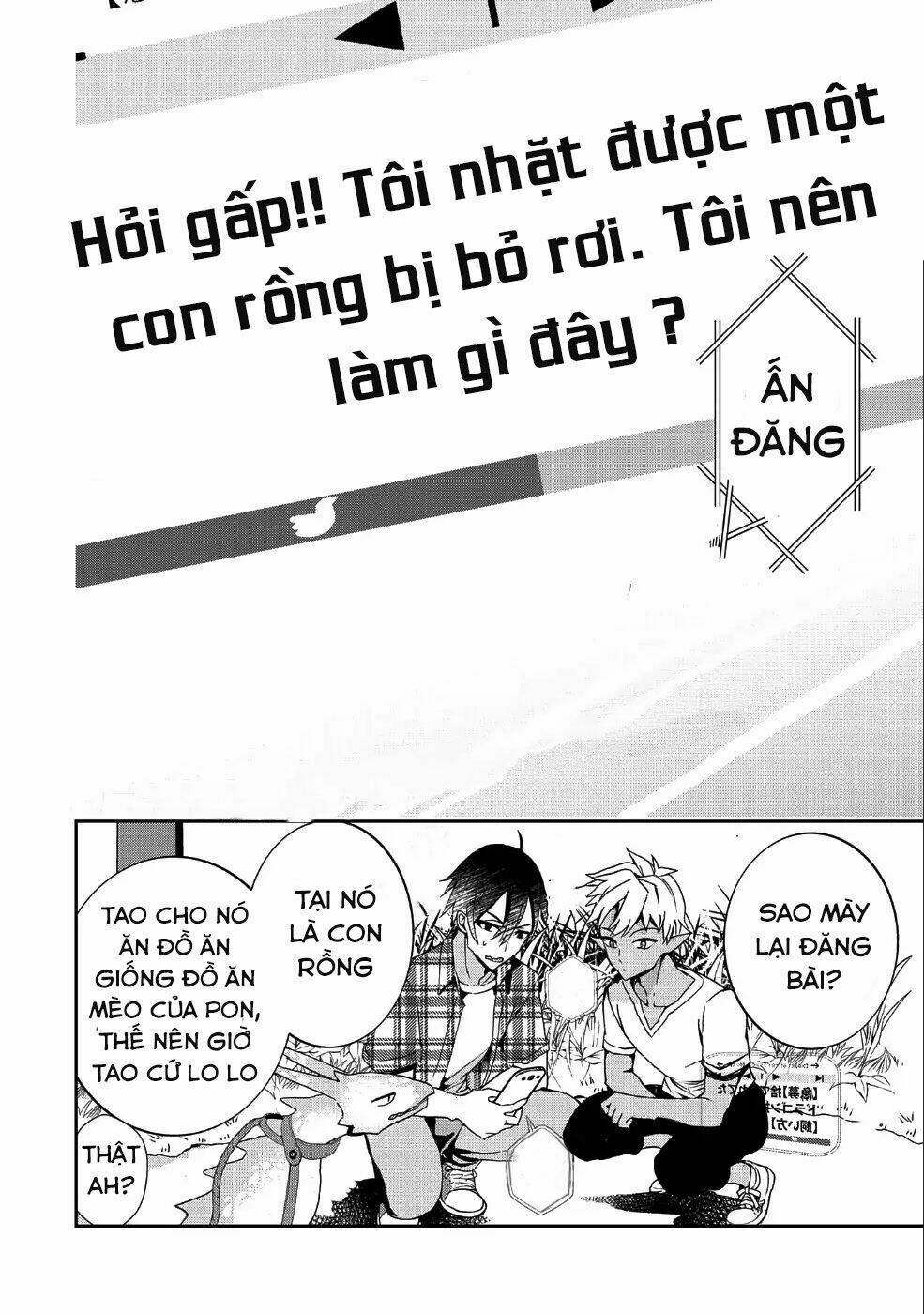 yêu cầu khẩn cấp: cách nuôi một con rồng bị bỏ rơi ! chapter 1 17