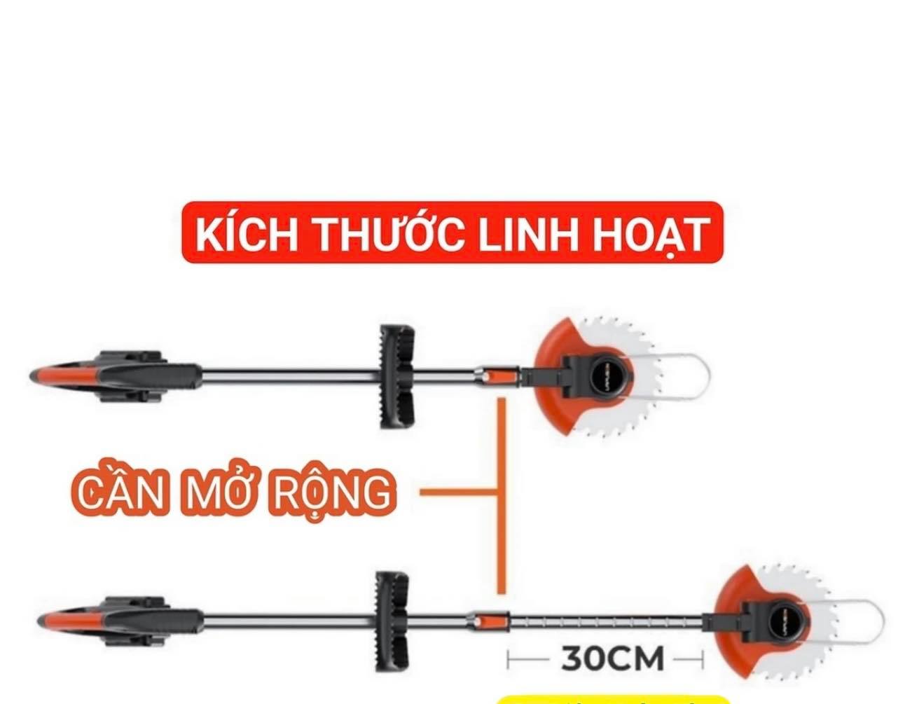 Máy Cắt Cỏ CẦM TAY LAPUSEN , MÁY TỈA CÀNH ĐA NĂNG NHỎ GỌN [ MÁY 1 PIN ]