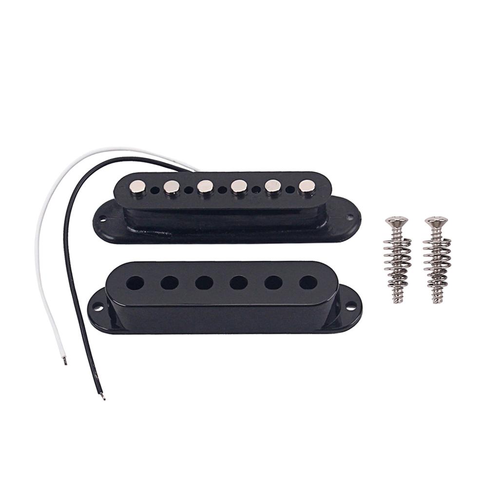 Đàn Guitar Điện Bán Tải Đơn Phối Xanh Pickup cho ST Đàn Guitar Đen