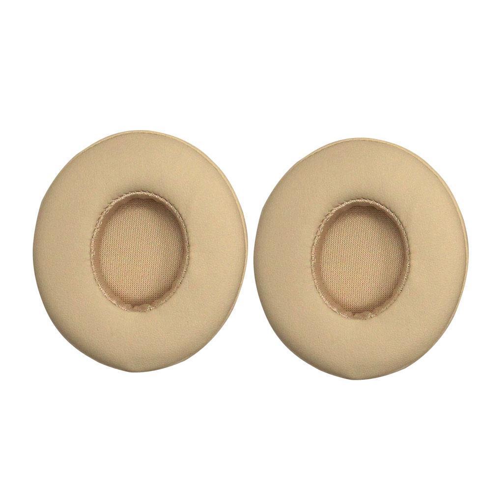 Premium Earpads Ear Tips Cushion Replacement Repair For Beats Solo Wireless 2.0 Headphone Champagne