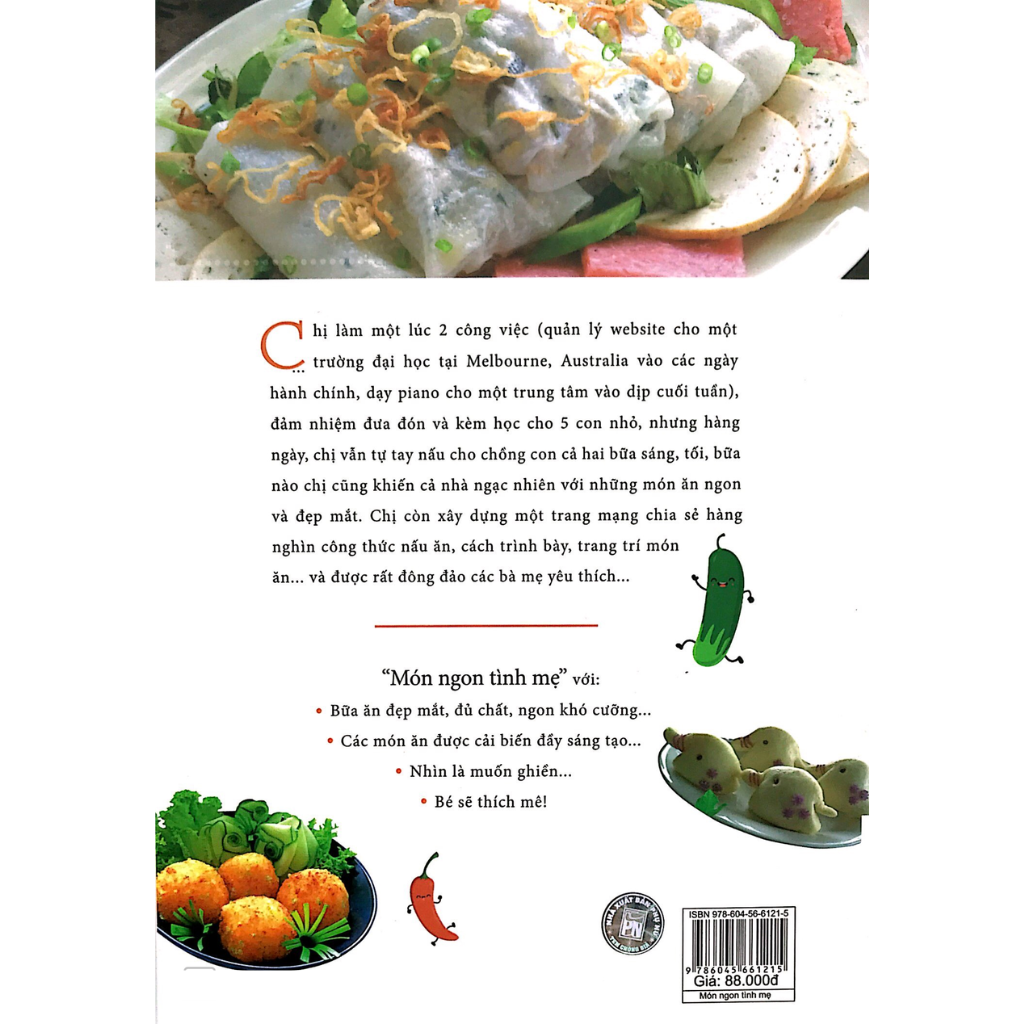 Món Ngon Tình Mẹ - 56 Thực Đơn Hấp Dẫn Cho Con