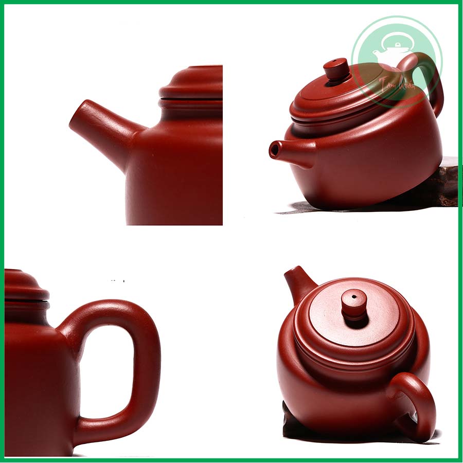Ấm tử sa đức chung Nghi Hưng đại hồng bào 240ml