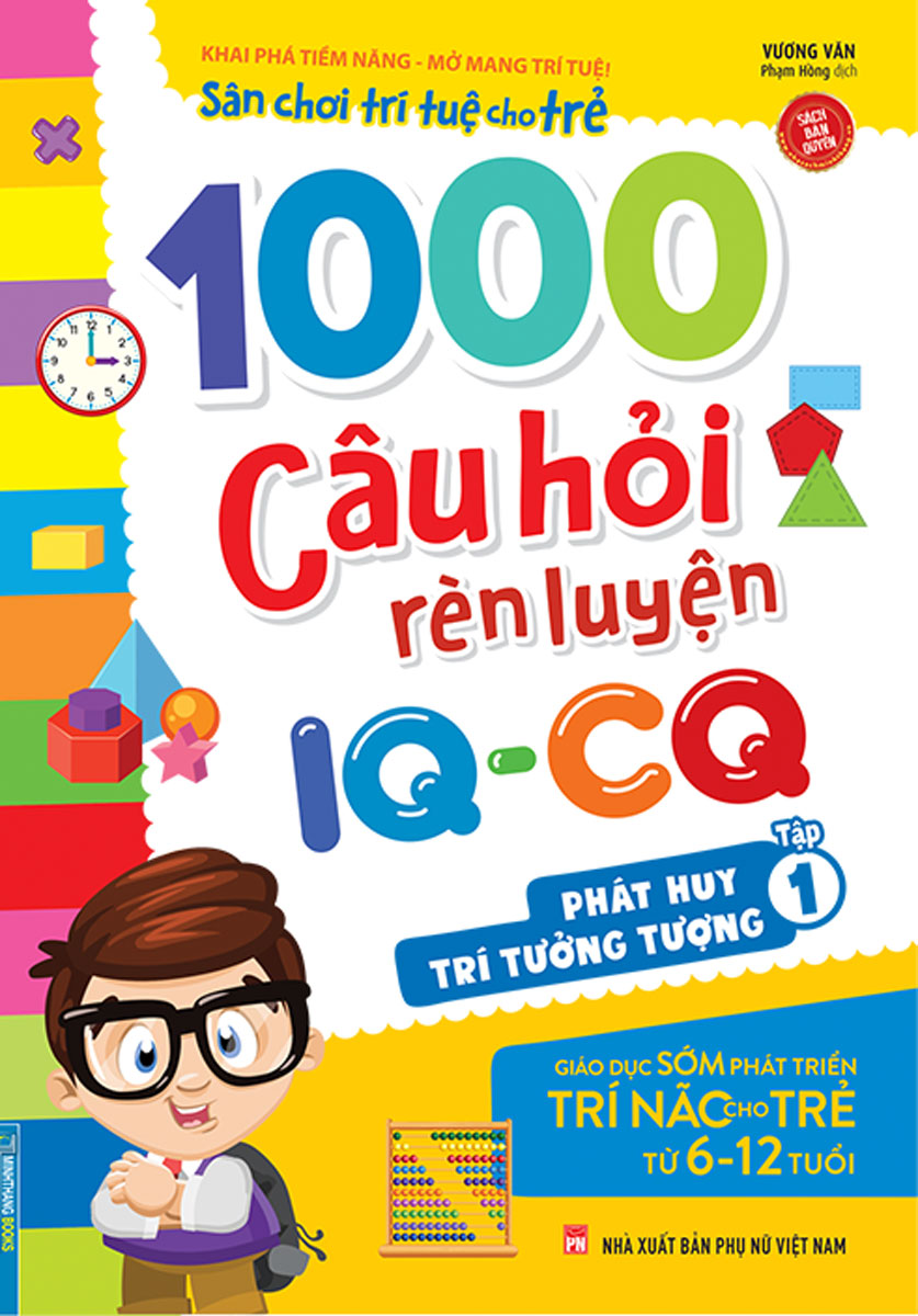 1000 Câu Hỏi Rèn Luyện IQ - CQ - Phát Huy Trí Tưởng Tượng - Tập 1 _MT