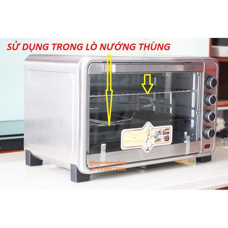 BỘ KHAY VÀ VỈ NƯỚNG DÙNG CHO LÒ NƯỚNG THÙNG