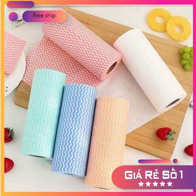 COMBO 2 CUỘN KHĂN VẢI TÁI SỬ DỤNG