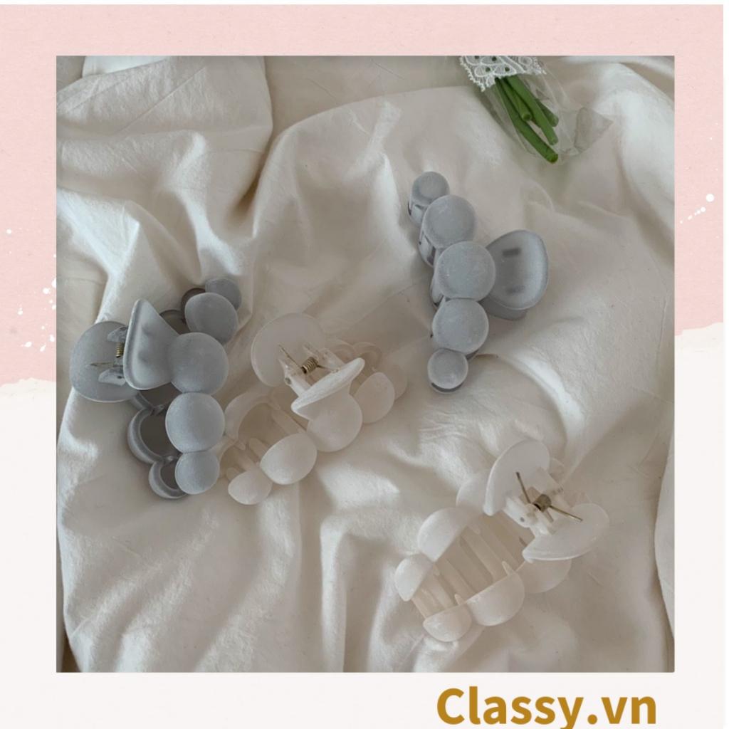 Kẹp càng cua, kẹp tóc Classy cỡ lớn 6.5CM, dễ tạo kiểu, không gây rụng tóc PK1131