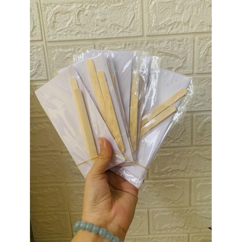 Giấy wax lông đi kèm que