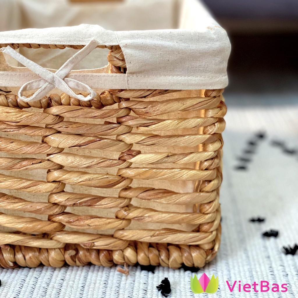 Khay lục bình VIETBAS vuông LBK_004