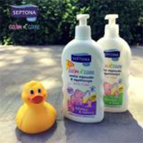 Sữa tắm và gội trẻ em chiết xuất Hoa Oải Hương- SEPTONA Calm N' Care Baby Gentle Shampoo & Bath With Hypericum & Lavender