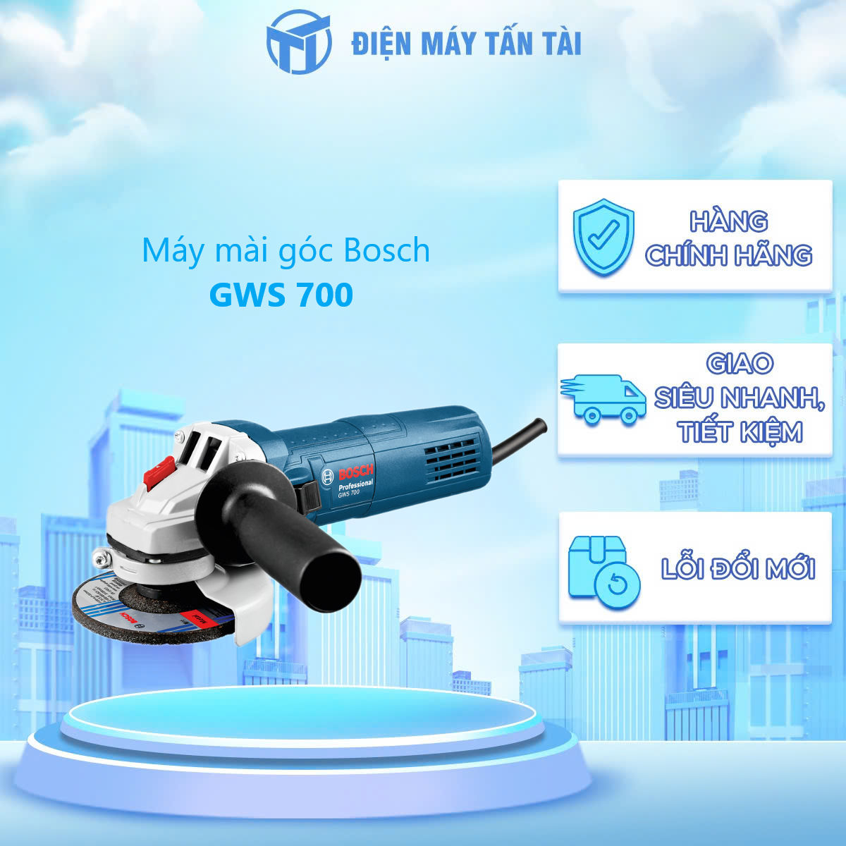 Máy mài góc GWS 700