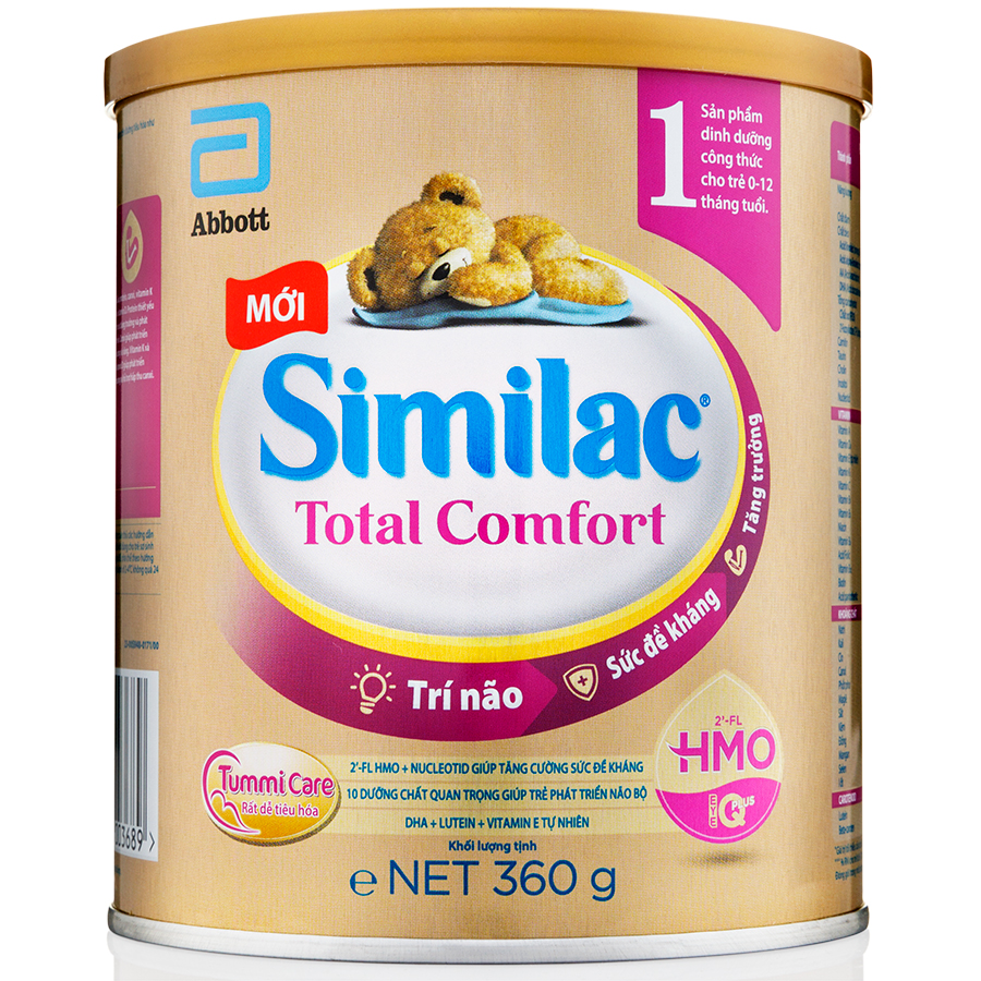 Sữa bột Abbott Similac Total Comfort 1 360g (0 - 6 tháng)