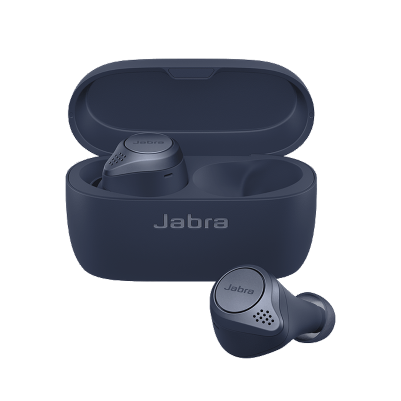 Jabra Elite Active 75t - Tai Nghe Bluetooth True Wireless Nghe Nhạc, Đàm Thoại, Chống Nước IP57, 4 Micro Tích Hợp Chống Ồn - Hàng Chính Hãng