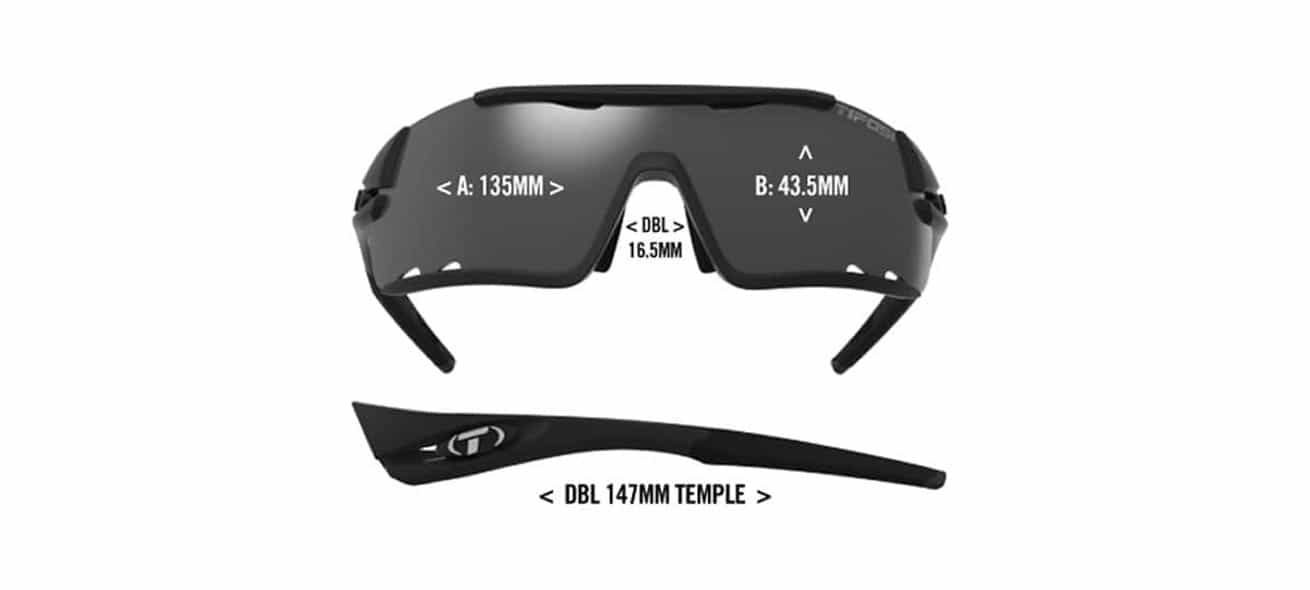 Kính thể thao chạy bộ TIFOSI DAVOS RACE RED Tròng Tự Đổi Màu Smoke Fototec