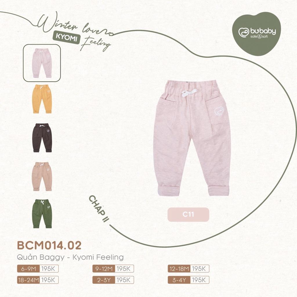 Quần Baggy Bu, Bu baby Feeling cho bé 6m - 4Y