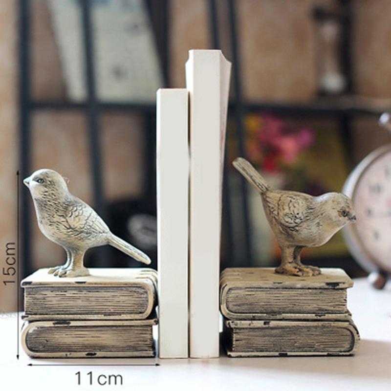 1 Phụ Kiện Trang Trí Để Bàn Hình Chú Chim Phong Cách Vintage