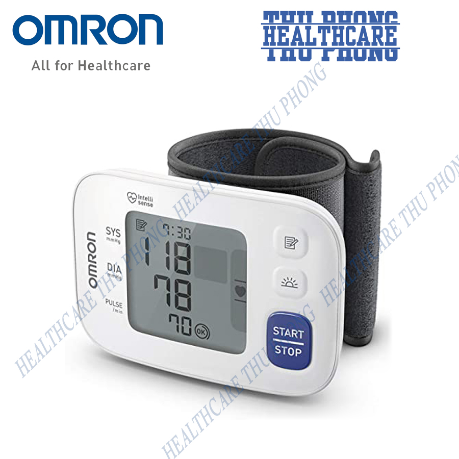 [Cảm Biến Định Vị ] Máy đo huyết áp cổ tay OMRON - HEM 6181 | Công Nghệ IntelliSense Mới - Thương Hiệu Nhật Bản - HEALTHCARE THU PHONG