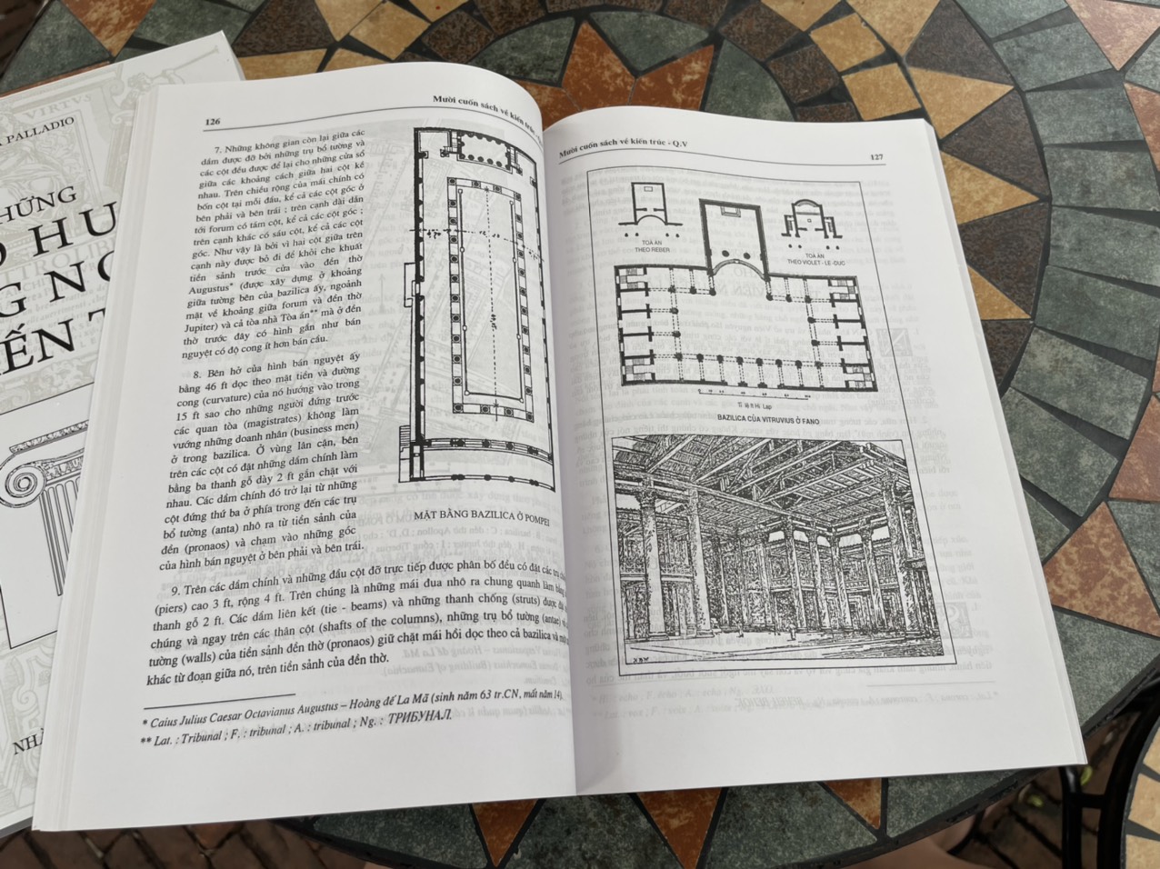 MƯỜI CUỐN SÁCH VỀ KIẾN TRÚC và NHỮNG GIÁO HUẤN VÀNG NGỌC VỀ KIẾN TRÚC – Vitruvius và Andrea Palladio – Lê Phục Quốc và Nguyễn Trực Luyện dịch – NXB Xây Dựng