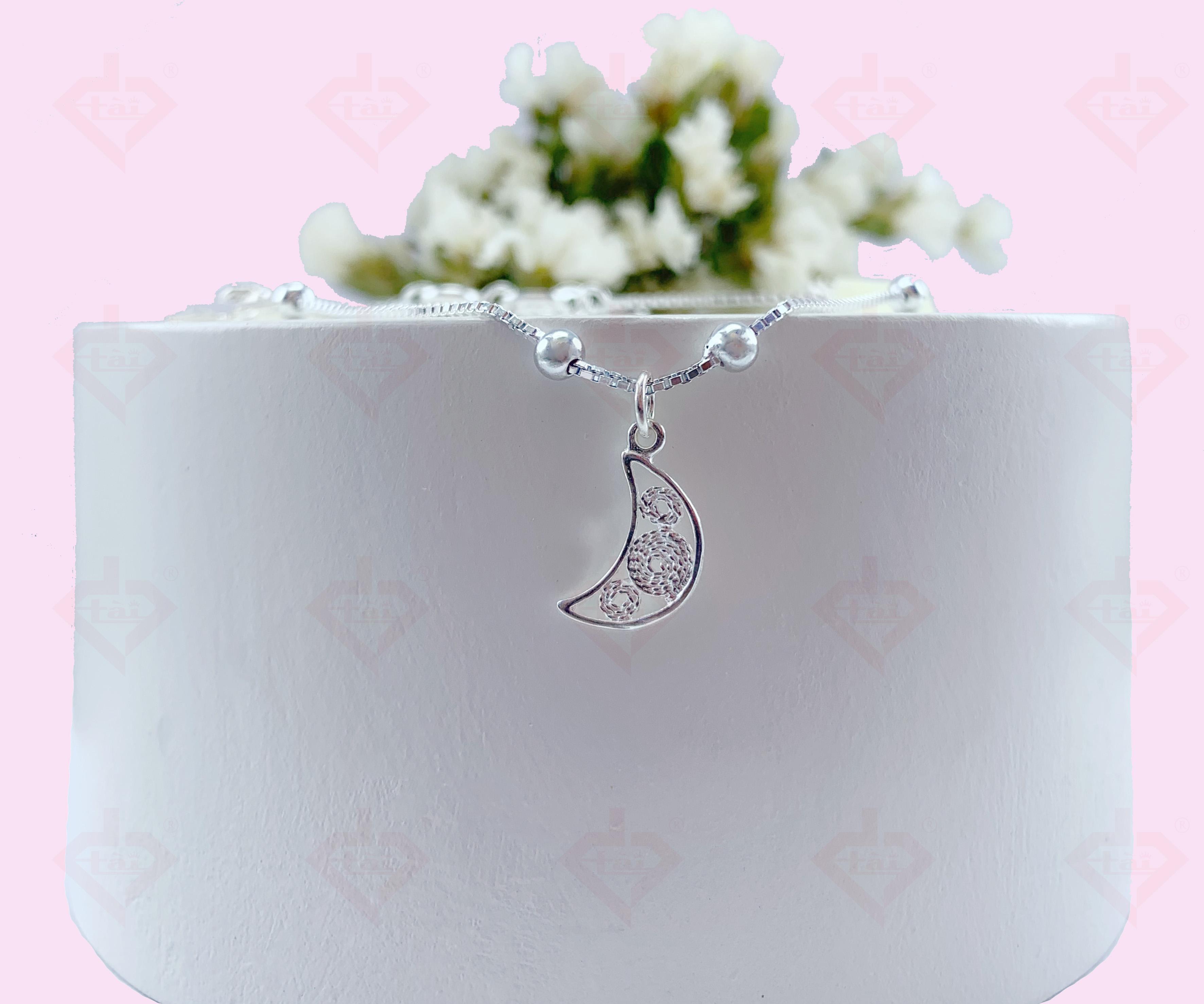 Lắc Tay Trăng Sao Bạc 925 HL172