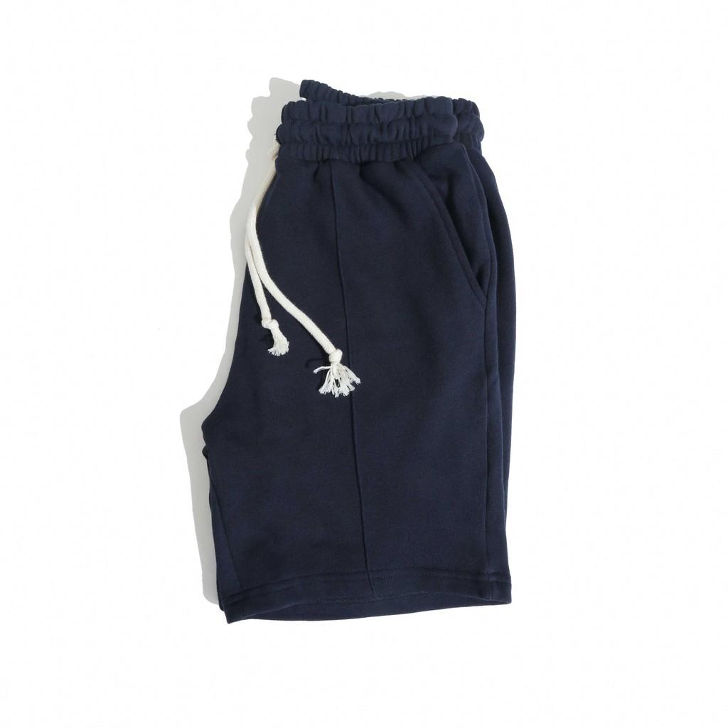 Quần Short Cotton Nam Xanh Navy BY COTTON Navy Cotton Shorts