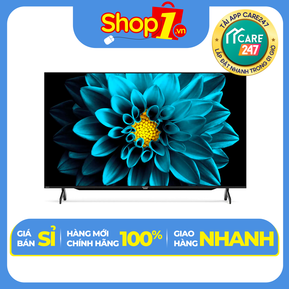 Android Tivi Sharp 4K 50 inch 4T-C50DK1X