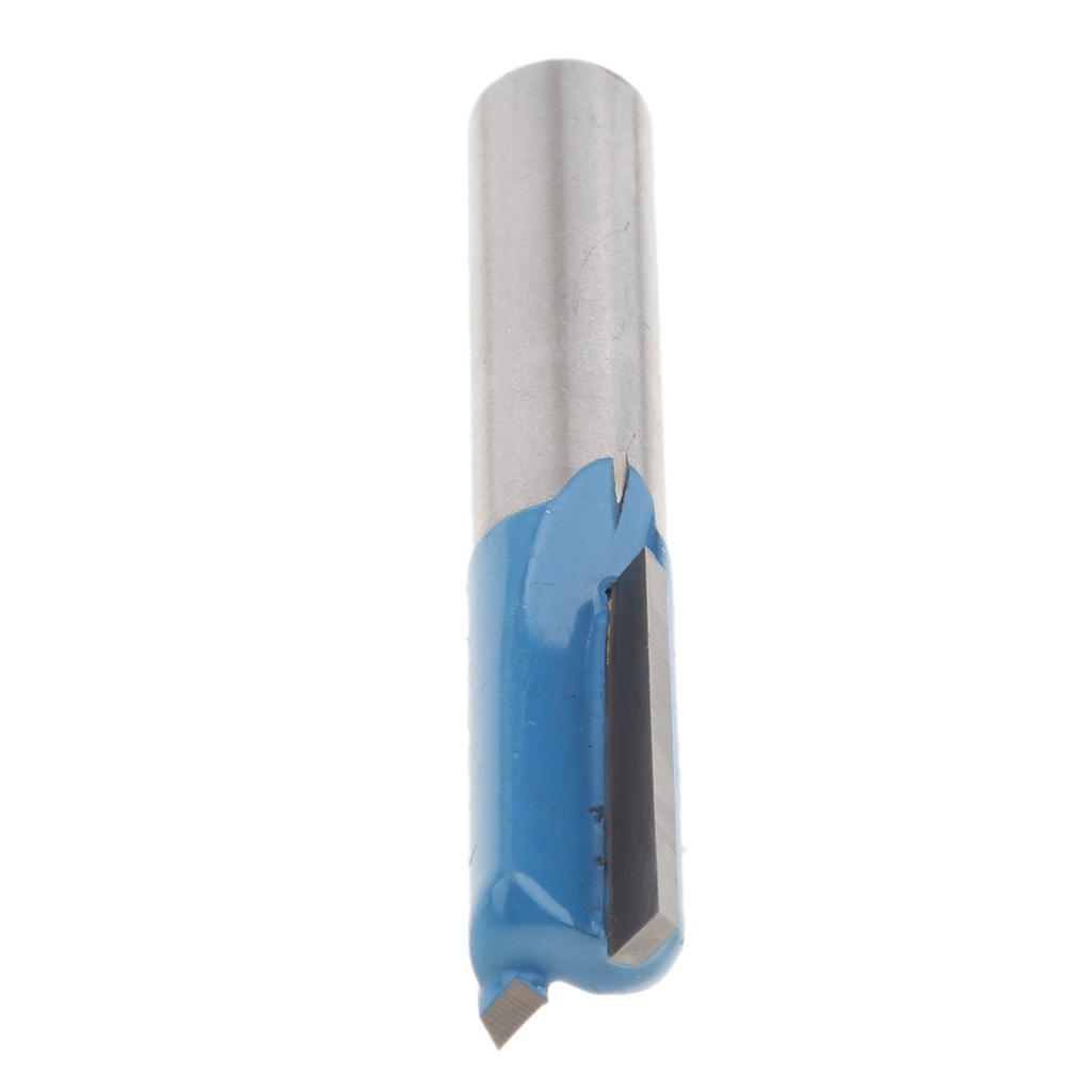 2X Straight Rod 8mm Shank Flush Trim Router Bit 10mm Diameter #2