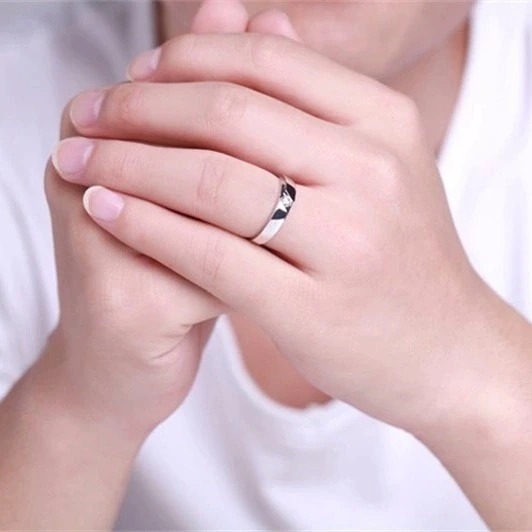 Nhẫn Nam Bạc Hiểu Minh NA436 - Bảo Hành Vĩnh Viễn