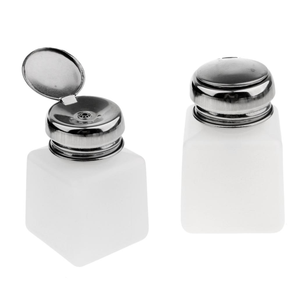 2 Cái Nail Nail Tẩy Bơm Bơm Quả Quả Báo Chí Chai Rỗng