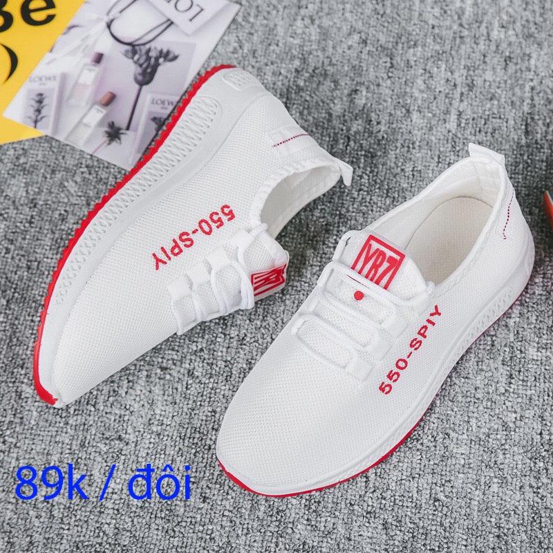 Giày thể thao nữ , giày sneaker nữ thoáng khí A550 đi bộ