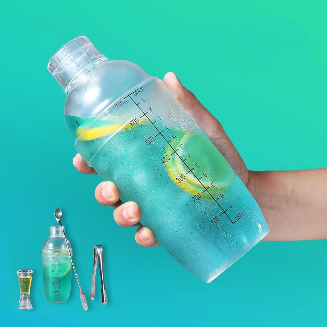 Combo 4 dụng cụ pha chế shaker hảo hạng
