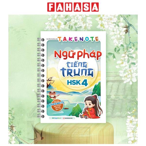 Sách - Takenote Ngữ Pháp Tiếng Trung HSK 4 - ảnh 2