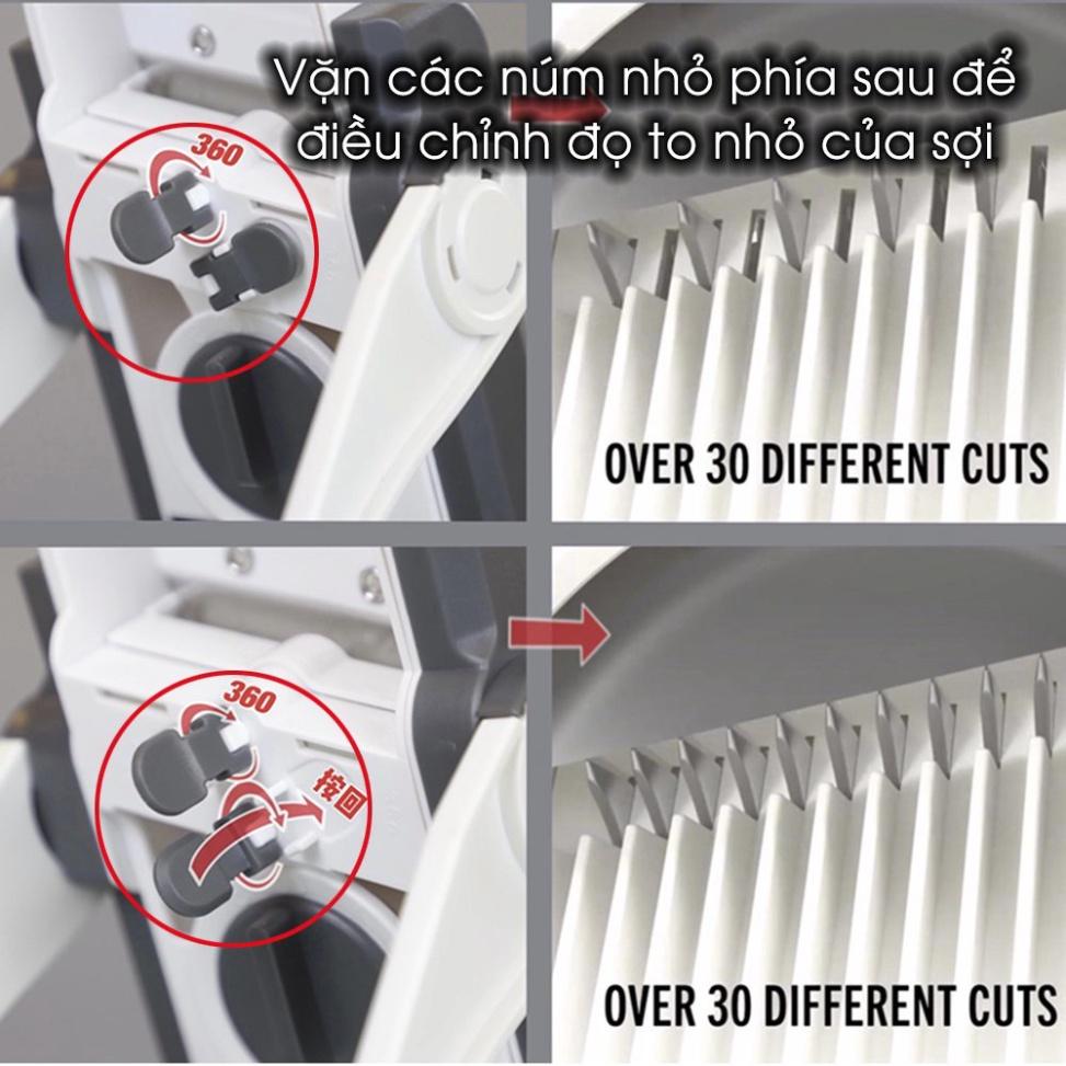 Dụng cụ thái lát, nạo bào rau củ quả, cắt thịt đông lạnh đa năng tiện dụng cho nhà bếp