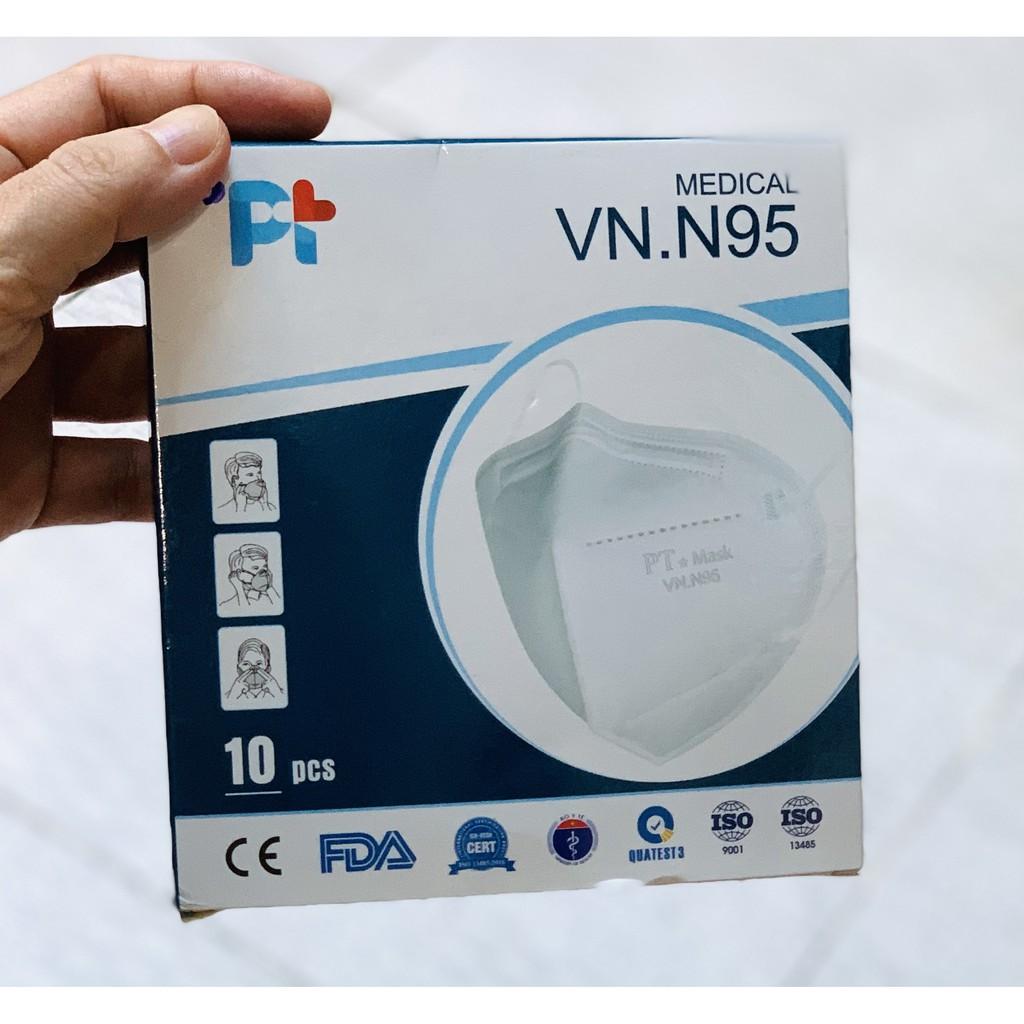 Khẩu Trang 3D- PT Mask VNN95 (Không Van) -VT0694