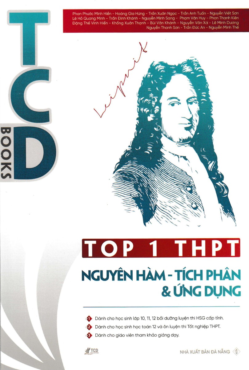 Top 1 THPT Nguyên Hàm - Tích Phân &amp; Ứng Dụng _TCD