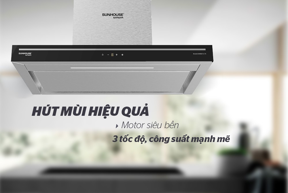 MÁY HÚT MÙI CAO CẤP CHỮ “T” SUNHOUSE MAMA MMB6816-70