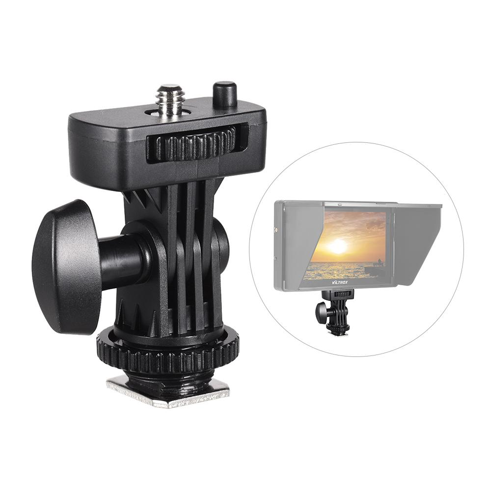 Bộ giá đỡ linh hoạt 1/4 inch cho màn hình Viltrox DC-90 DC-70 DC-50 L132T L116T, chân đèn LED, quay video