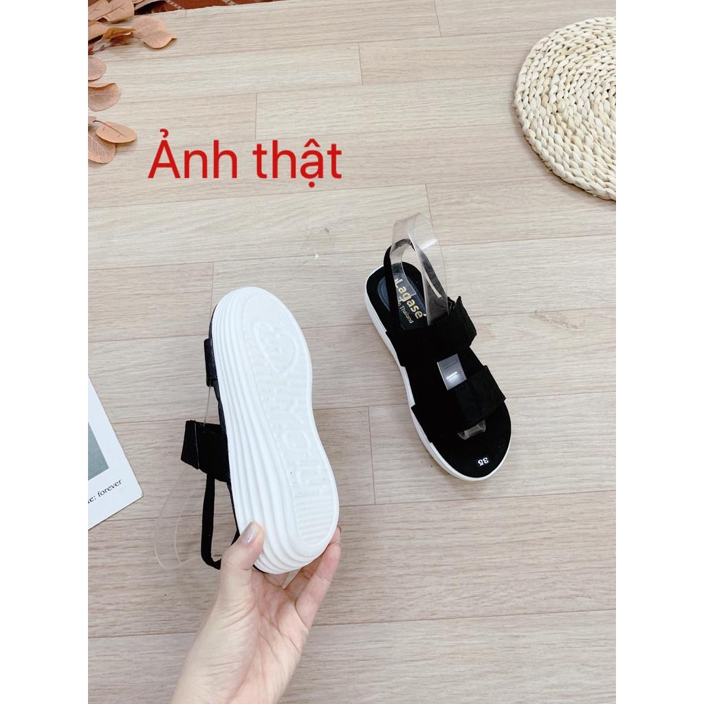 Sandal nữ đế xuồng trắng cao 5 phân Thái (Mã Thai.277