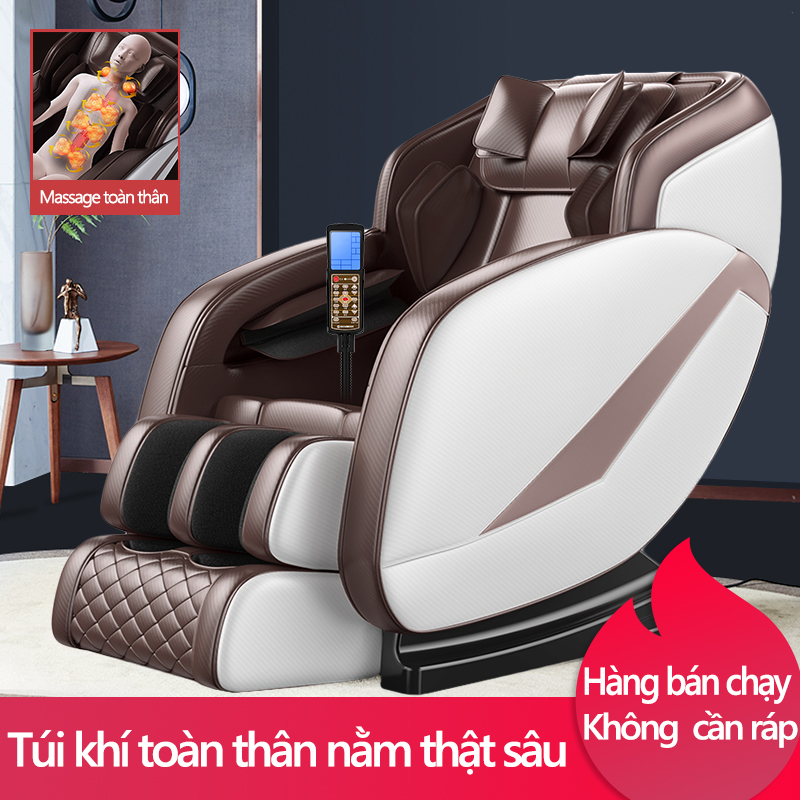 Ghế massage toàn thân kèm máy mát xa tại nhà Ghế massage điện cao cấp cho người già