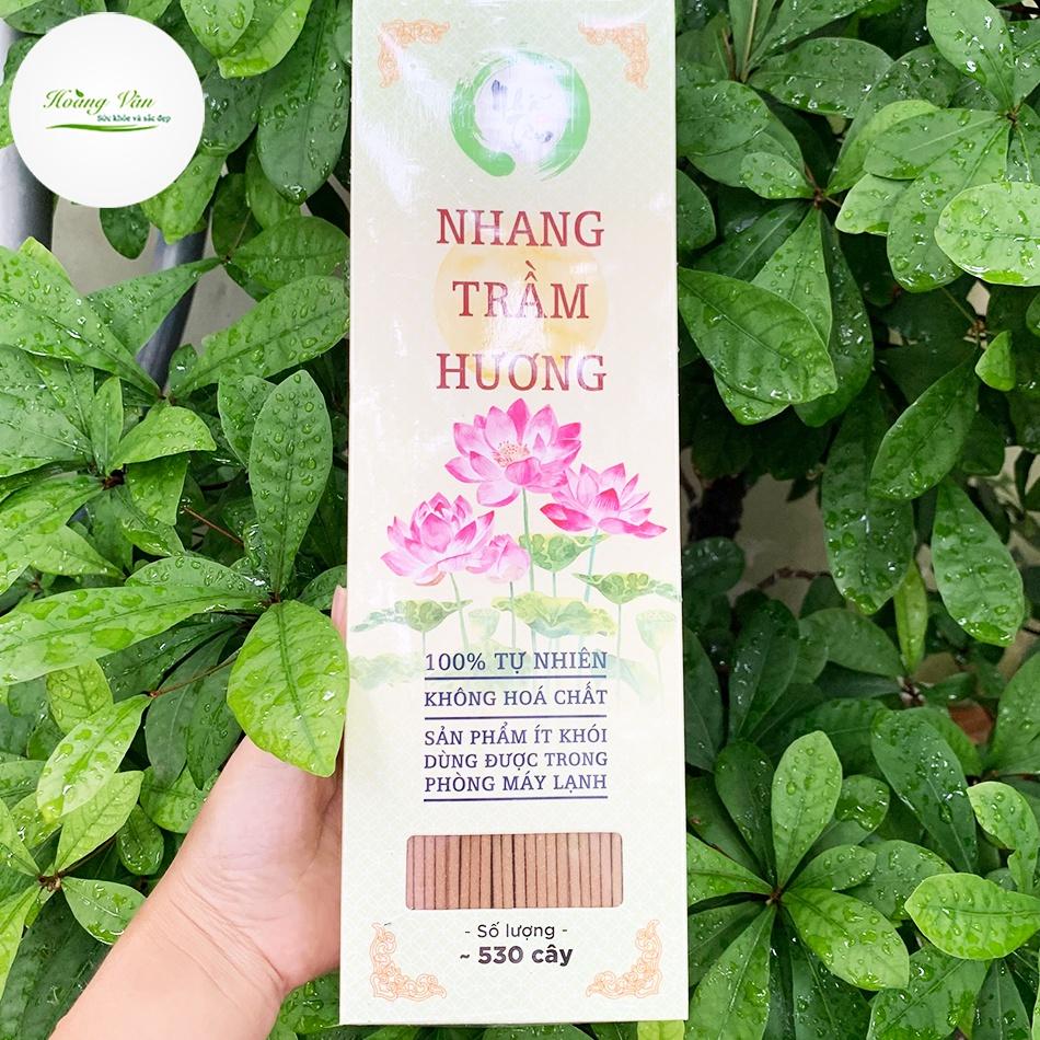 Nhang Trầm Hương Nhã Tâm - Nhang sạch tự nhiên 100% hương dịu nhẹ