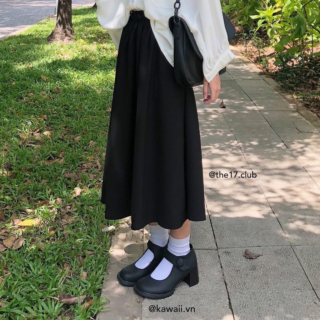 Basic Skirt The 17 - Váy dài cơ bản (ảnh shop tự thực hiện)