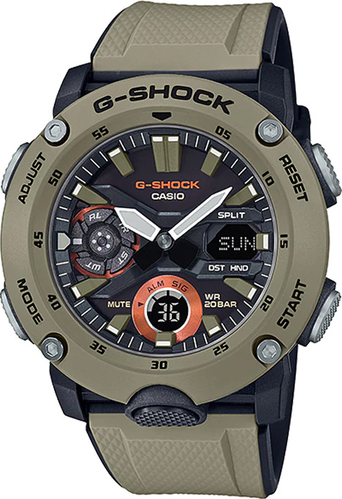 Đồng hồ Casio Nam G Shock GA-2000-1A9DR