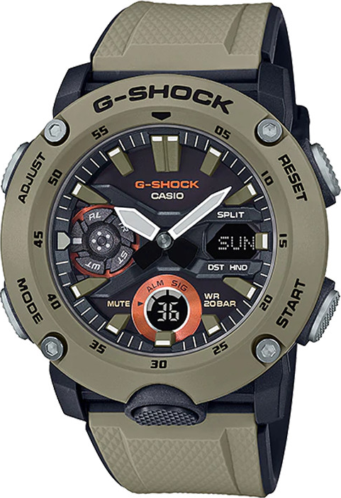 Đồng hồ Casio Nam G Shock GA-2000-1A2DR