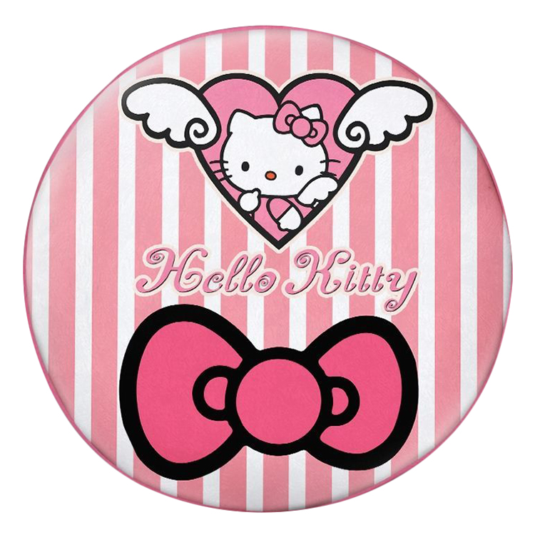 Gối Ôm Tròn Hello Kitty Và Trái Tim GOCT011