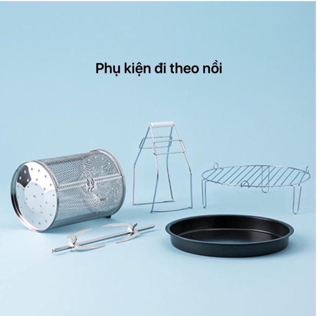 Nồi chiên không khí Klarstein mới nhất - chiên nướng gà nguyên con lớn
