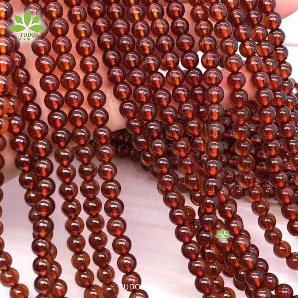 Vòng Tay Nữ Đẹp - Vòng Phong Thủy Mệnh Hỏa, Thổ TUDO VCBGARN AG925 B80K1000 Charm Dreamcatcher