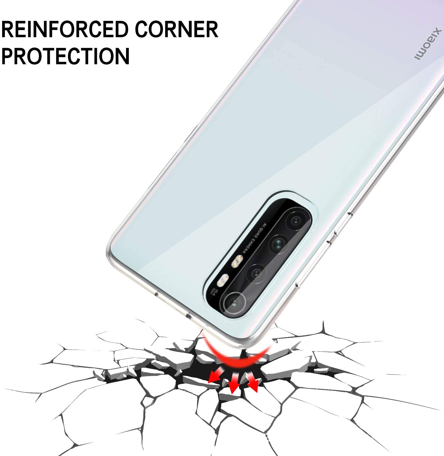 Ốp lưng dẻo silicon cho Xiaomi Mi Note 10 Lite