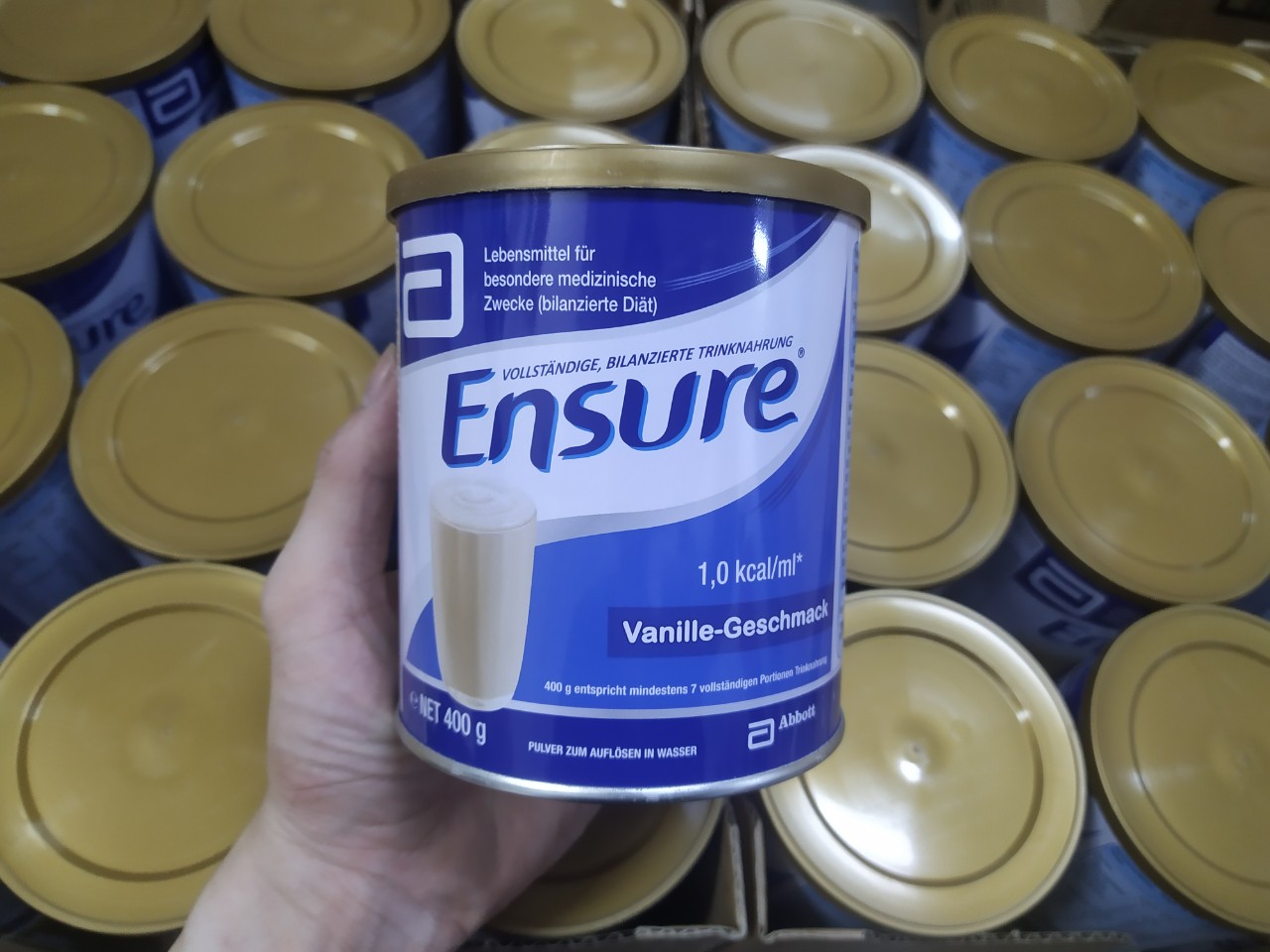 Ensure Đức cho người lớn tuổi Ensure Vanille-Geschmask giúp hồi phục sức khỏe cho người gầy, suy dinh dưỡng - QuaTangMe Extaste