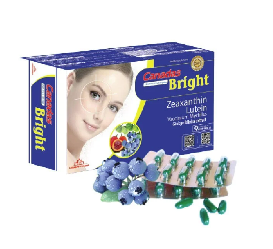 TPBVSK CANADAS BRIGHT - Giúp mắt sáng khỏe, trí não tinh thông, tăng cường thị lực