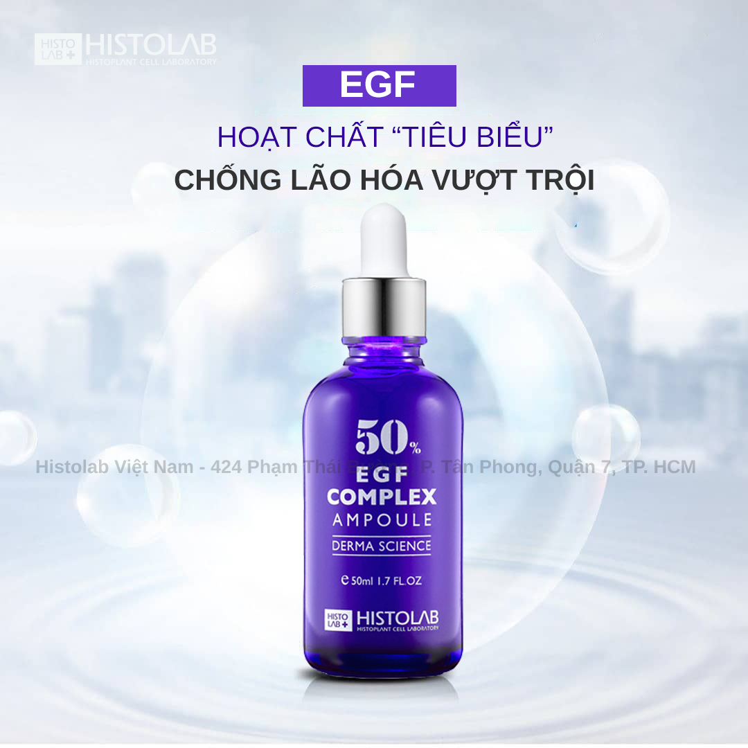 Serum Tinh Chất Tế Bào Gốc Trẻ Hóa Da Histolab 50% Egf Complex Ampoule Derma Science